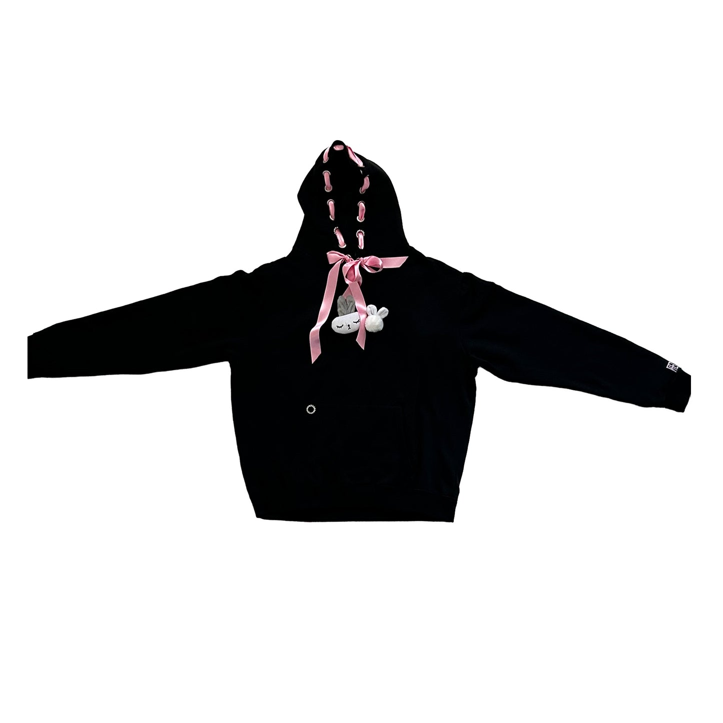 Hoodie velcro empty heart