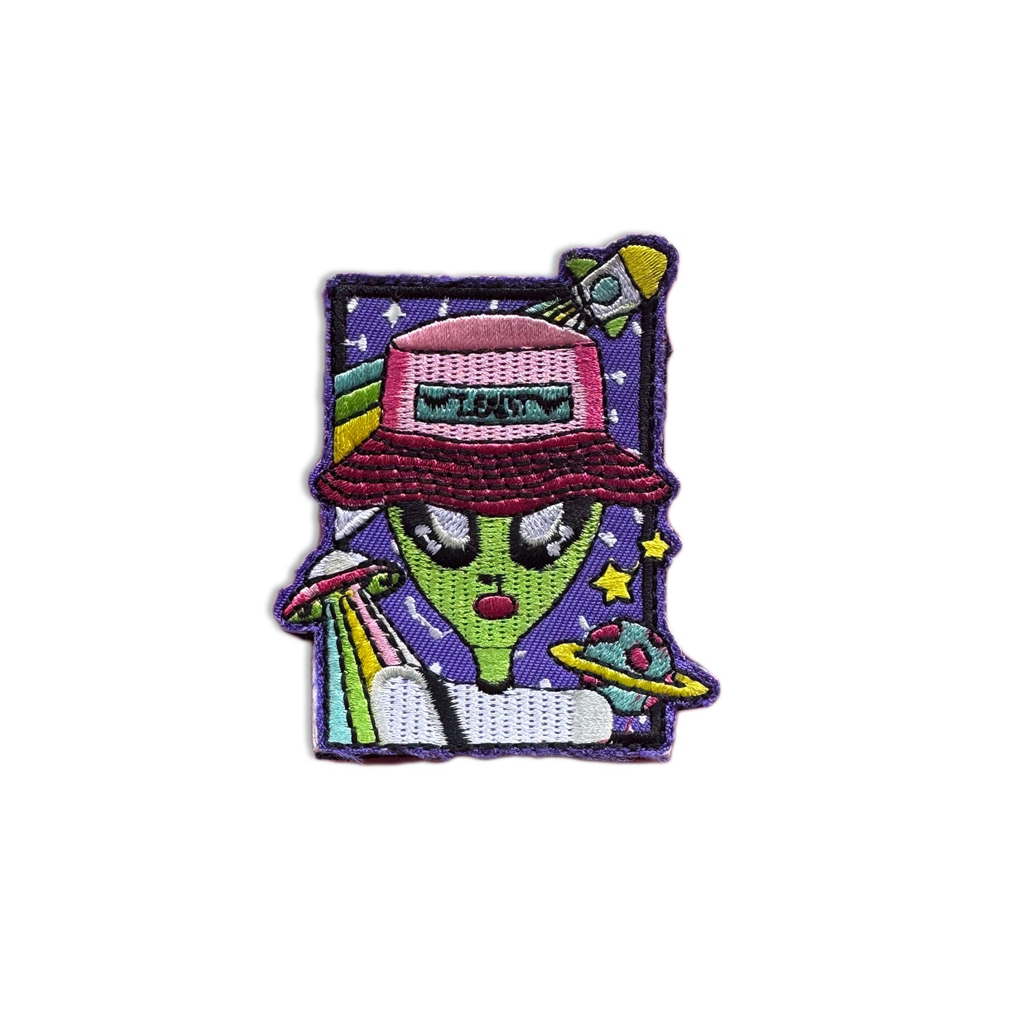 Alien patch velcro