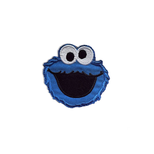 Cookie monster patch velcro